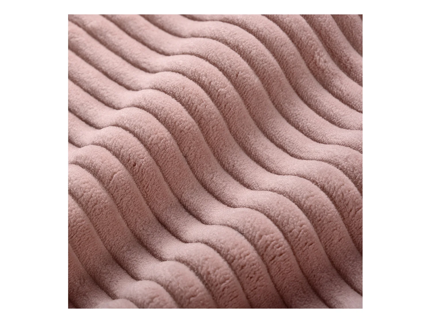 Canapé d'angle droit - Canapé avec coussins de dossier et repose-pieds amovible - rose