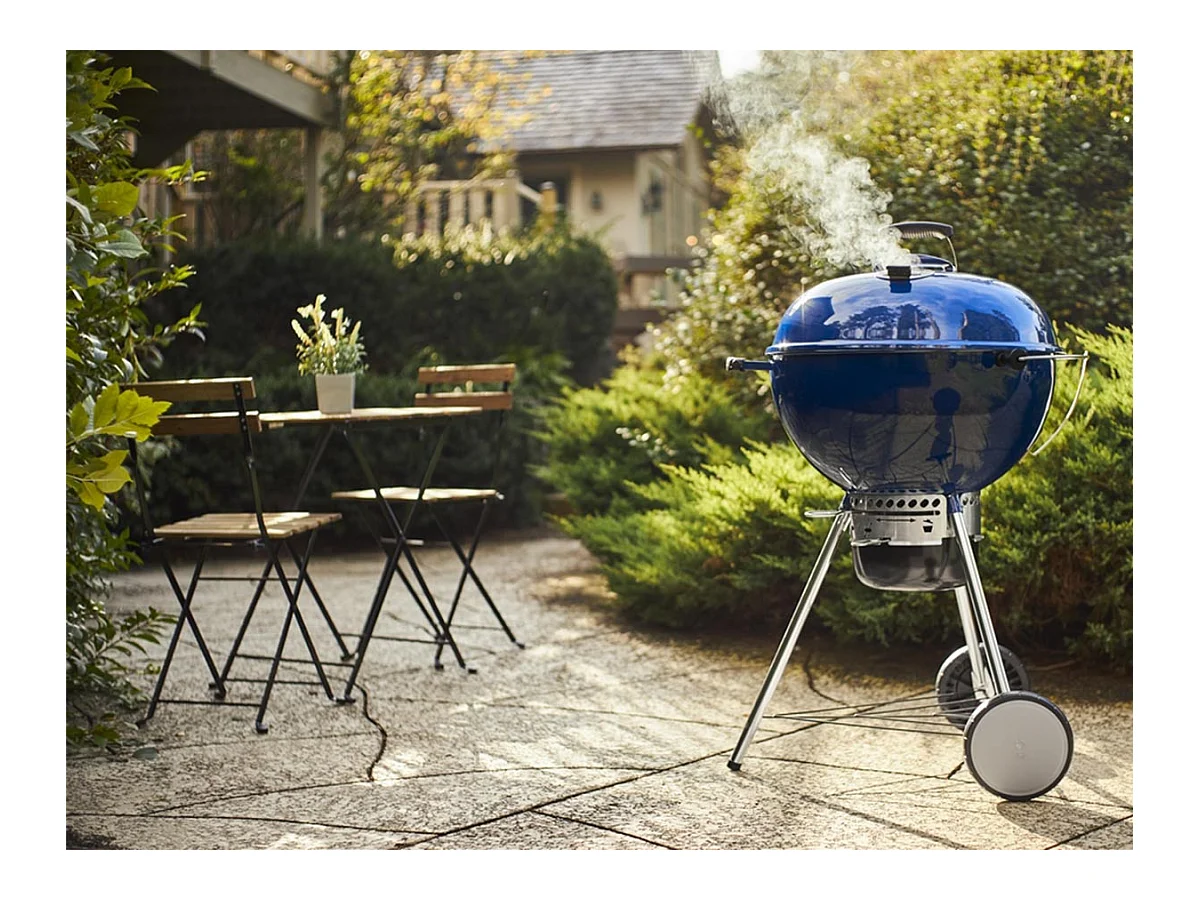 Barbecue à charbon Weber Master-Touch GBS C-5750 57 cm Deep Ocean Blue
