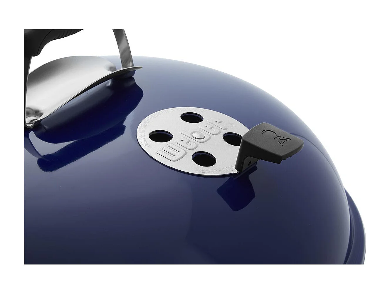 Barbecue à charbon Weber Master-Touch GBS C-5750 57 cm Deep Ocean Blue