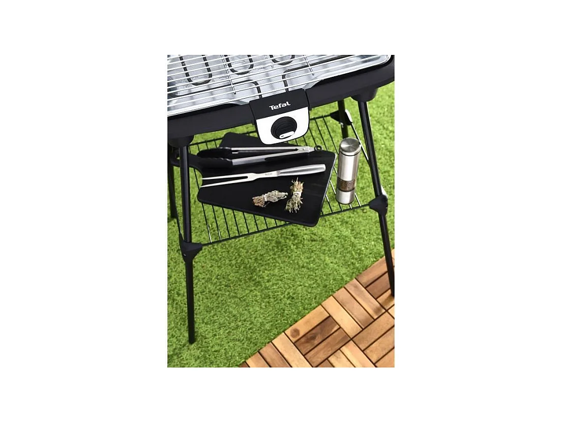 Barbecue électrique Tefal EasyGrill XXL sur pieds, Large surface, Thermostat réglable