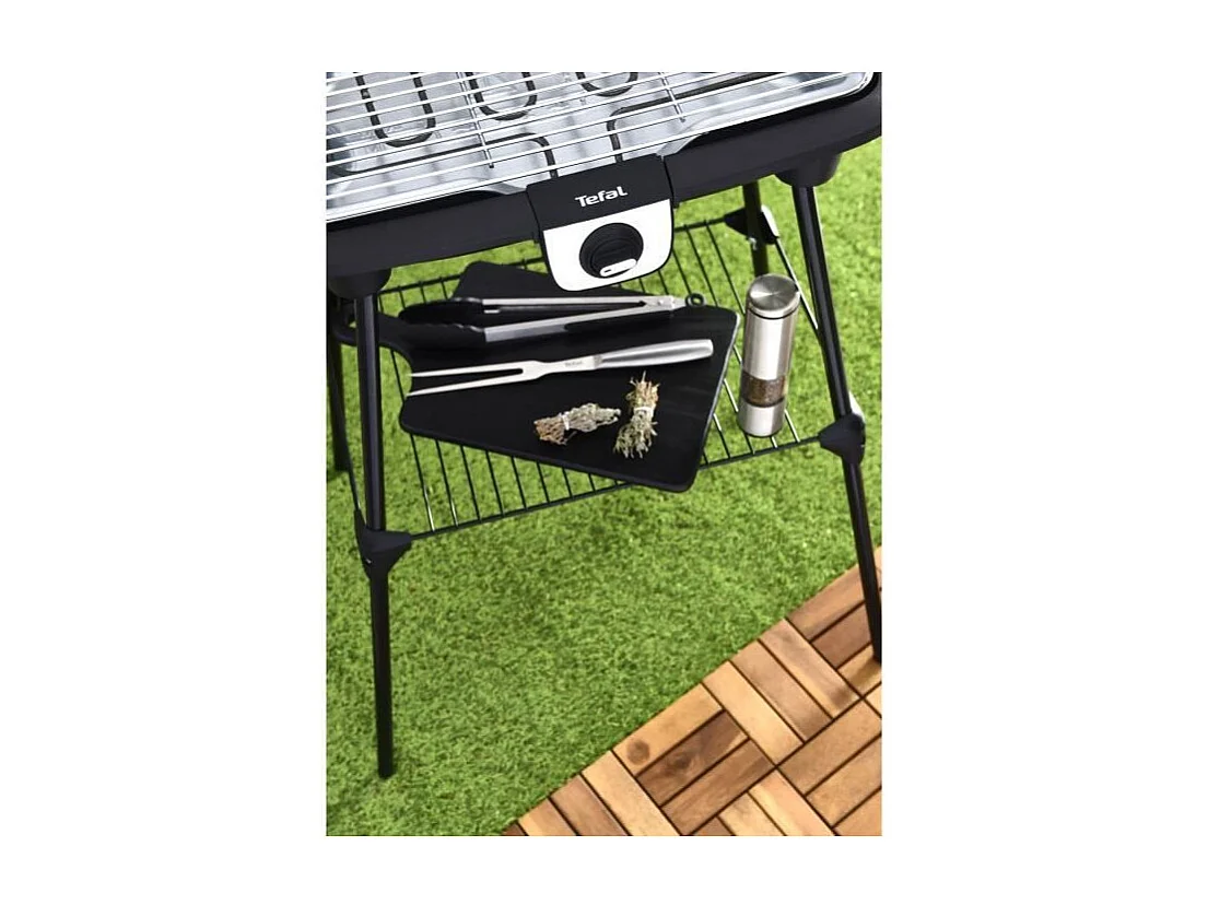 Barbecue électrique Tefal EasyGrill XXL sur pieds, Large surface, Thermostat réglable