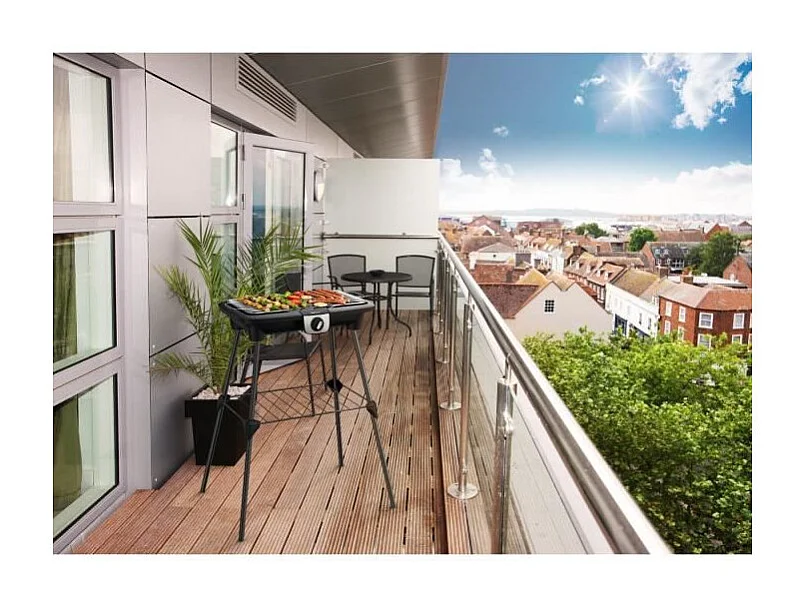 Barbecue électrique Tefal EasyGrill XXL sur pieds, Large surface, Thermostat réglable