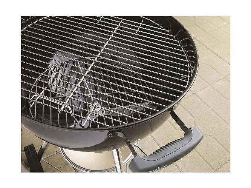 Barbecue charbon Classic Kettle 47 cm noir avec thermomètre, système One-Touch et grille acier chromé