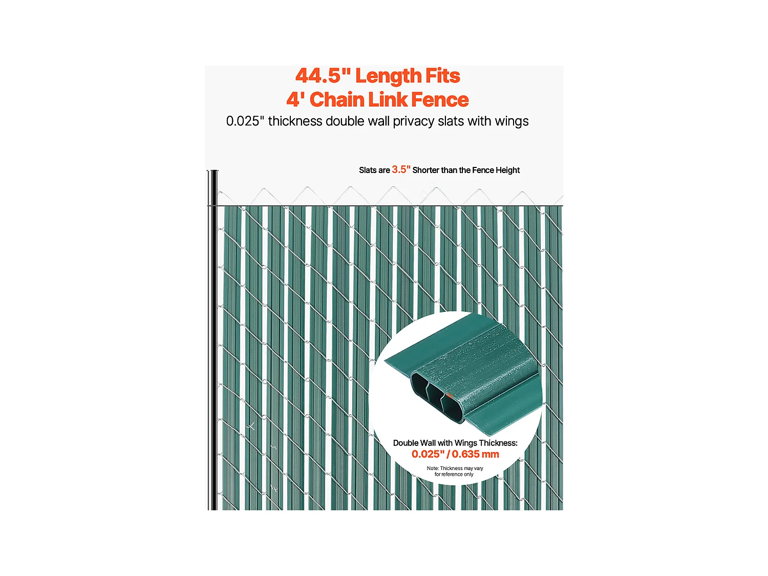 Clôture à Mailles SucceBuy Clôture à Mailles Losangées, à Double Paroi avec Ailes pour Clôture de 1,2 m de Haut