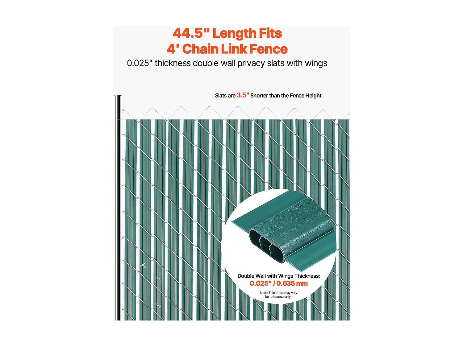 Clôture à Mailles SucceBuy Clôture à Mailles Losangées, à Double Paroi avec Ailes pour Clôture de 1,2 m de Haut