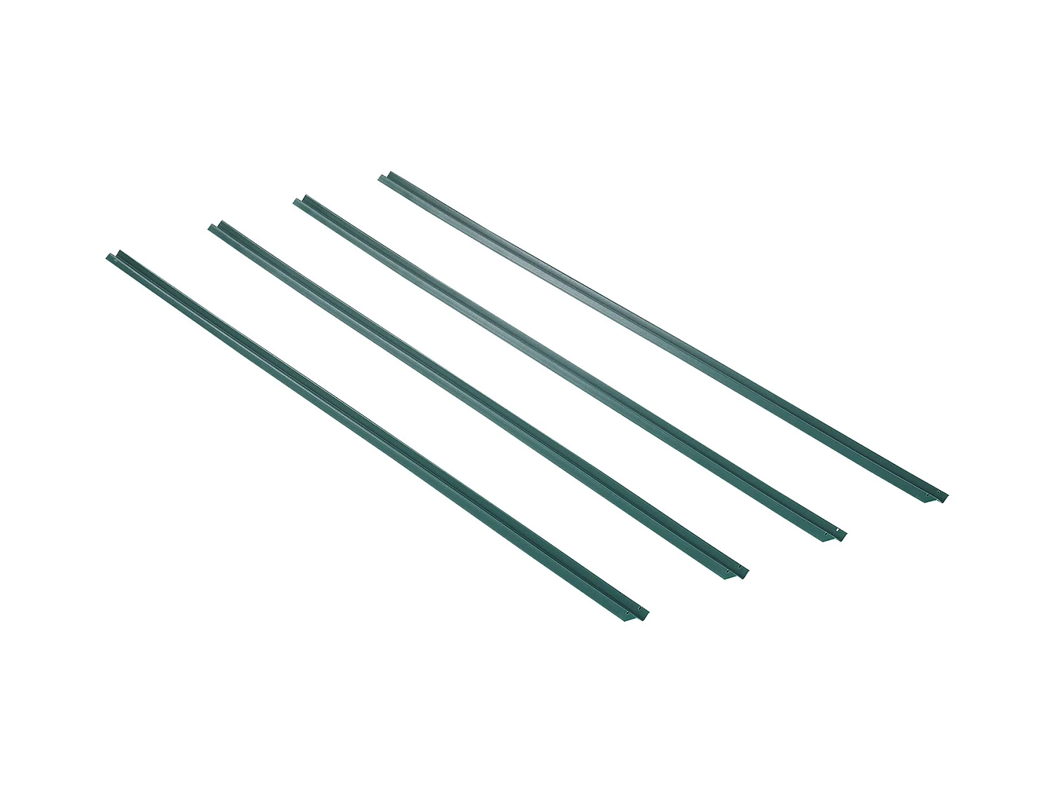 Clôture à Mailles SucceBuy Kit d'Intimité à Simple Paroi pour Clôture à Mailles Losangées de 1,2 m de Haut, Verrouillable par le Bas, Vertes