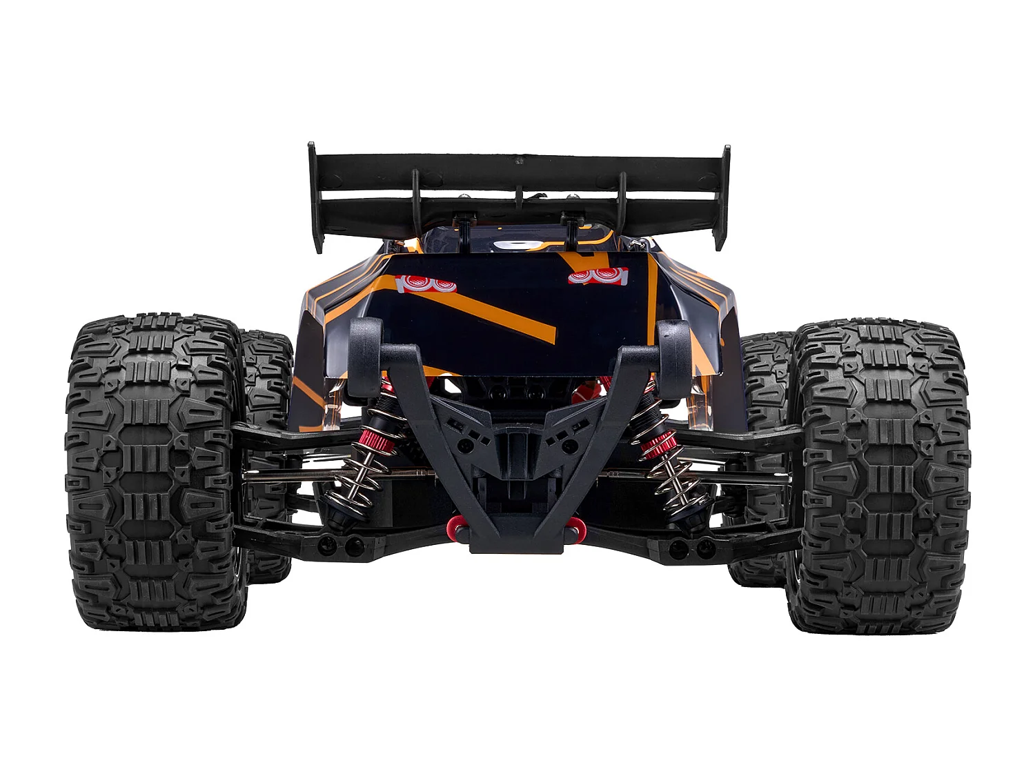 Voiture Electrique Enfants SucceBuy Voiture Tout-Terrain Télécommandée 4 Roues Motrices à l'Échelle 1:10 pour Enfants