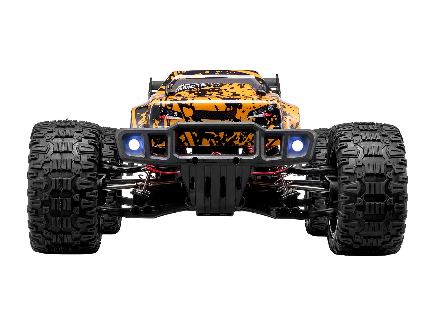 Voiture Electrique Enfants SucceBuy Voiture Tout-Terrain Télécommandée 4 Roues Motrices à l'Échelle 1:10 pour Enfants