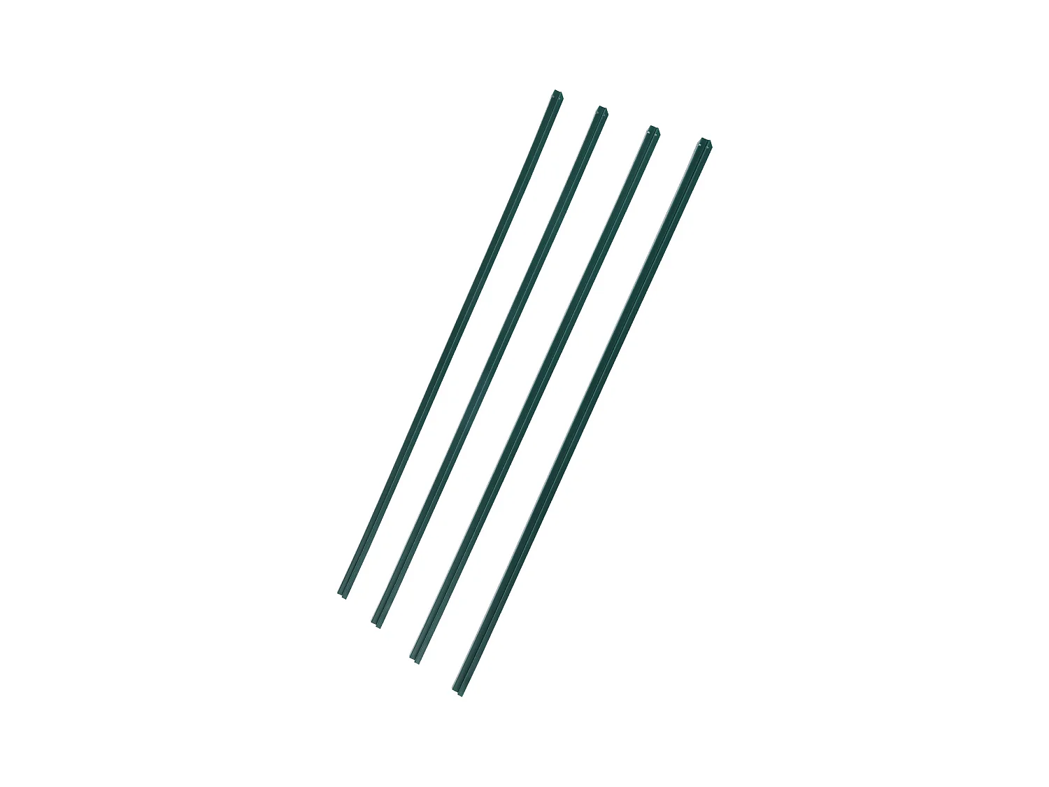 Clôture à Mailles SucceBuy Kit de Confidentialité pour Clôture à Mailles Losangées, Simple Paroi pour Clôture de 1,5 m de Haut, Verrouillage par le Bas