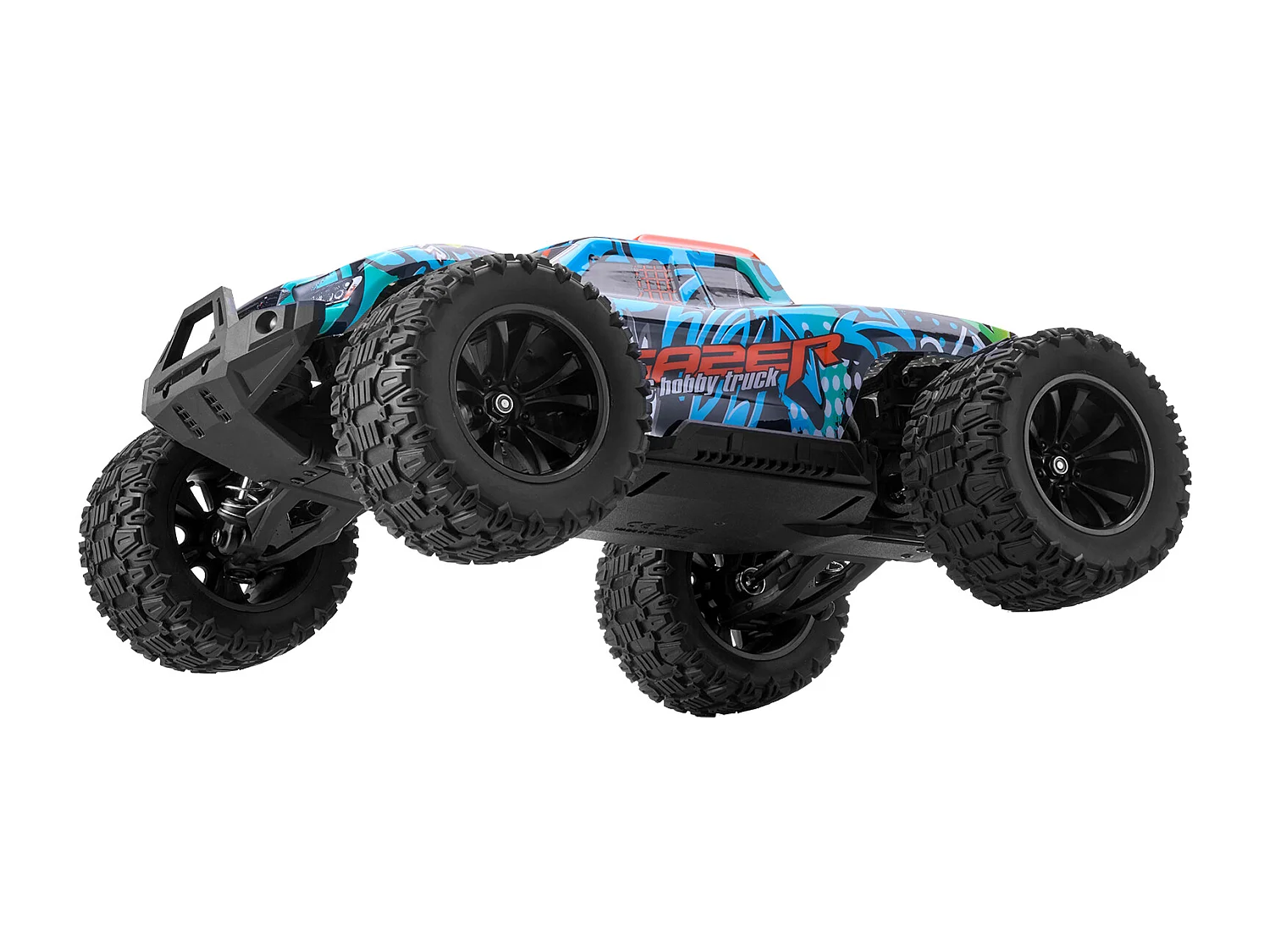 Voiture Electrique Enfants SucceBuy Voiture Tout-Terrain Télécommandée à l'Échelle 1:14 pour Enfants, 4 Roues Motrices