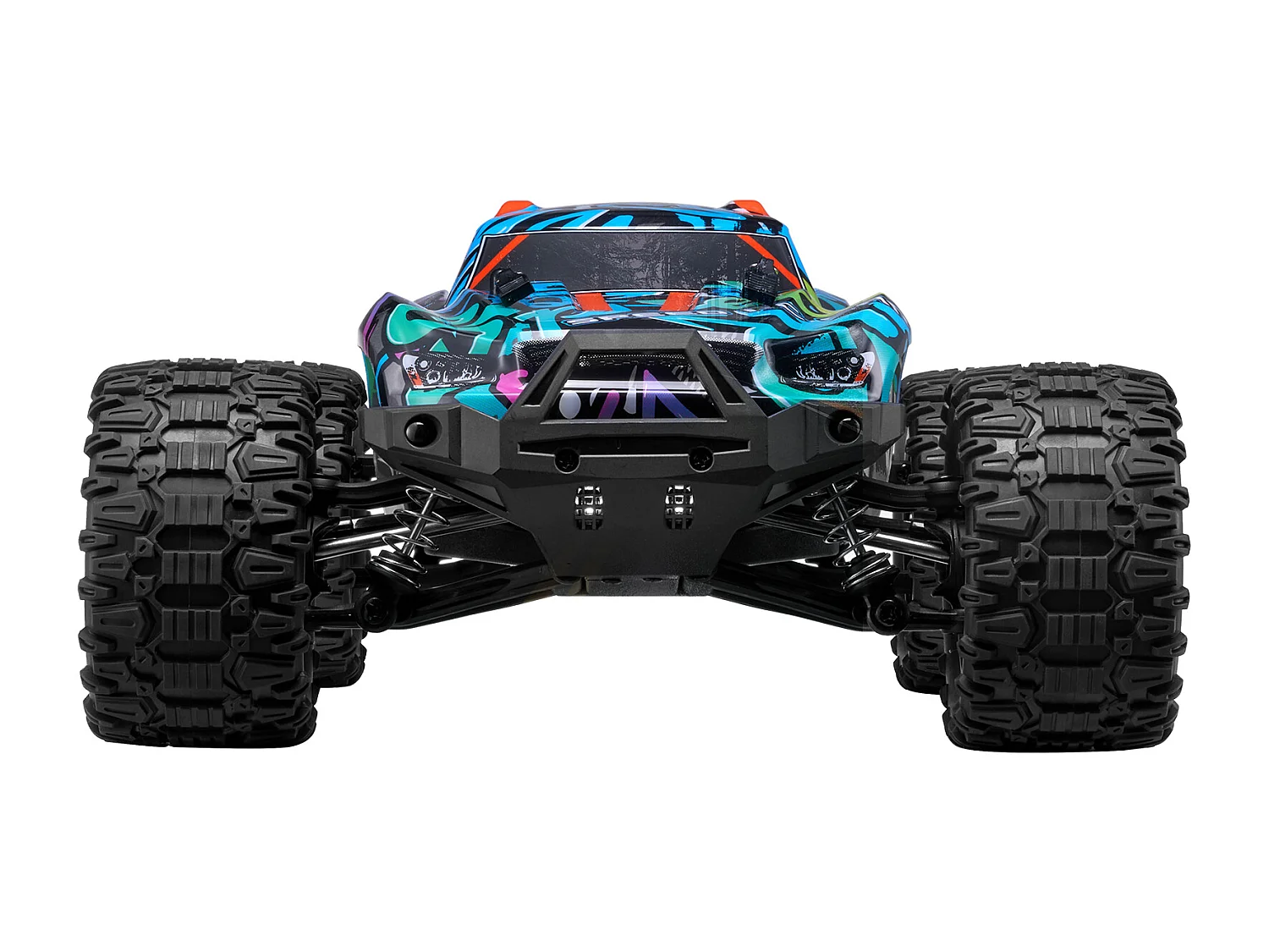 Voiture Electrique Enfants SucceBuy Voiture Tout-Terrain Télécommandée à l'Échelle 1:14 pour Enfants, 4 Roues Motrices