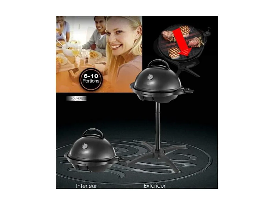 George Foreman Barbecue électrique sur pied 2400w - 22460-56
