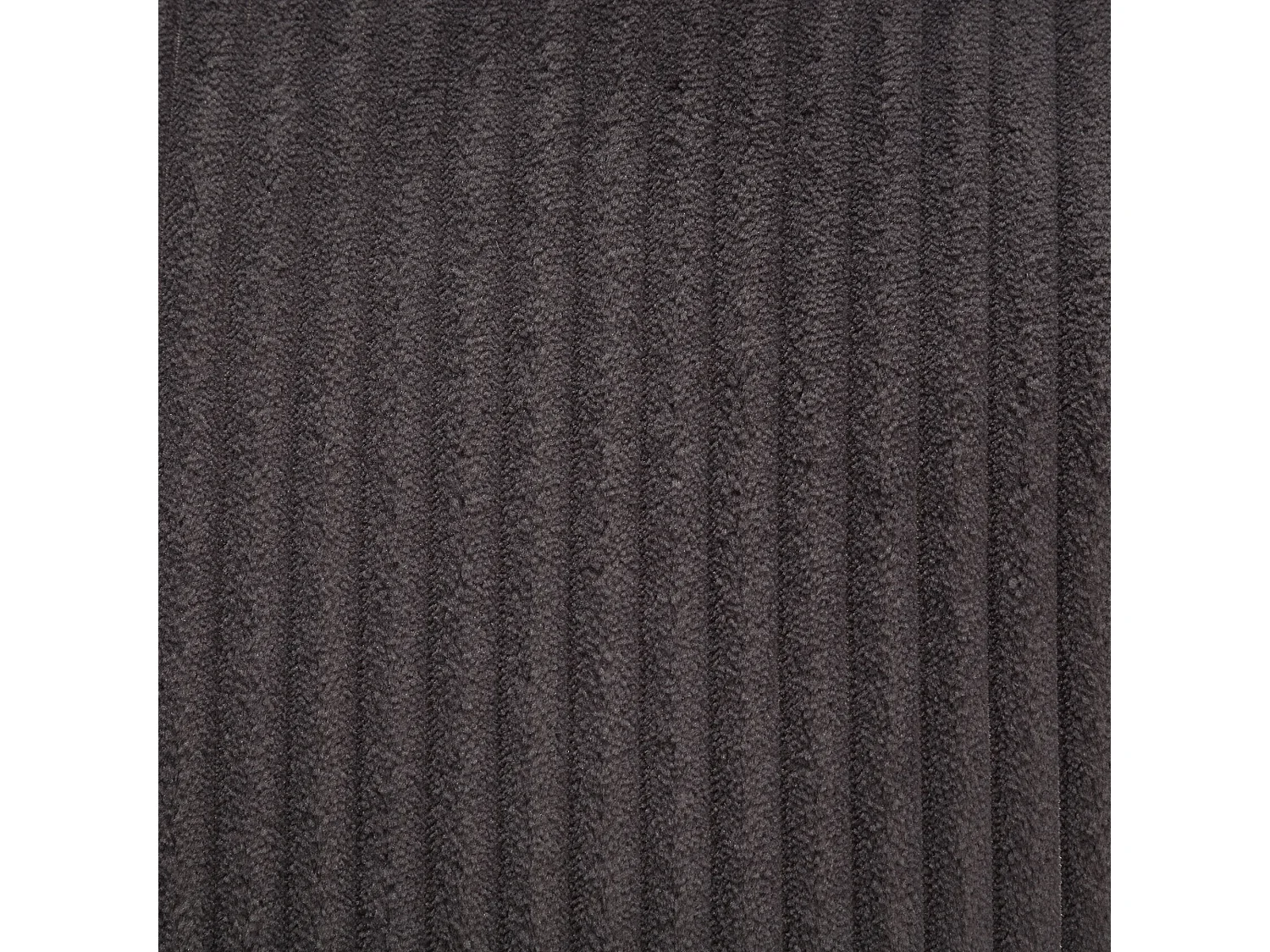 Canapé d'angle droit - Canapé avec coussins et assise coffre - poches latérales de rangement - gris foncé