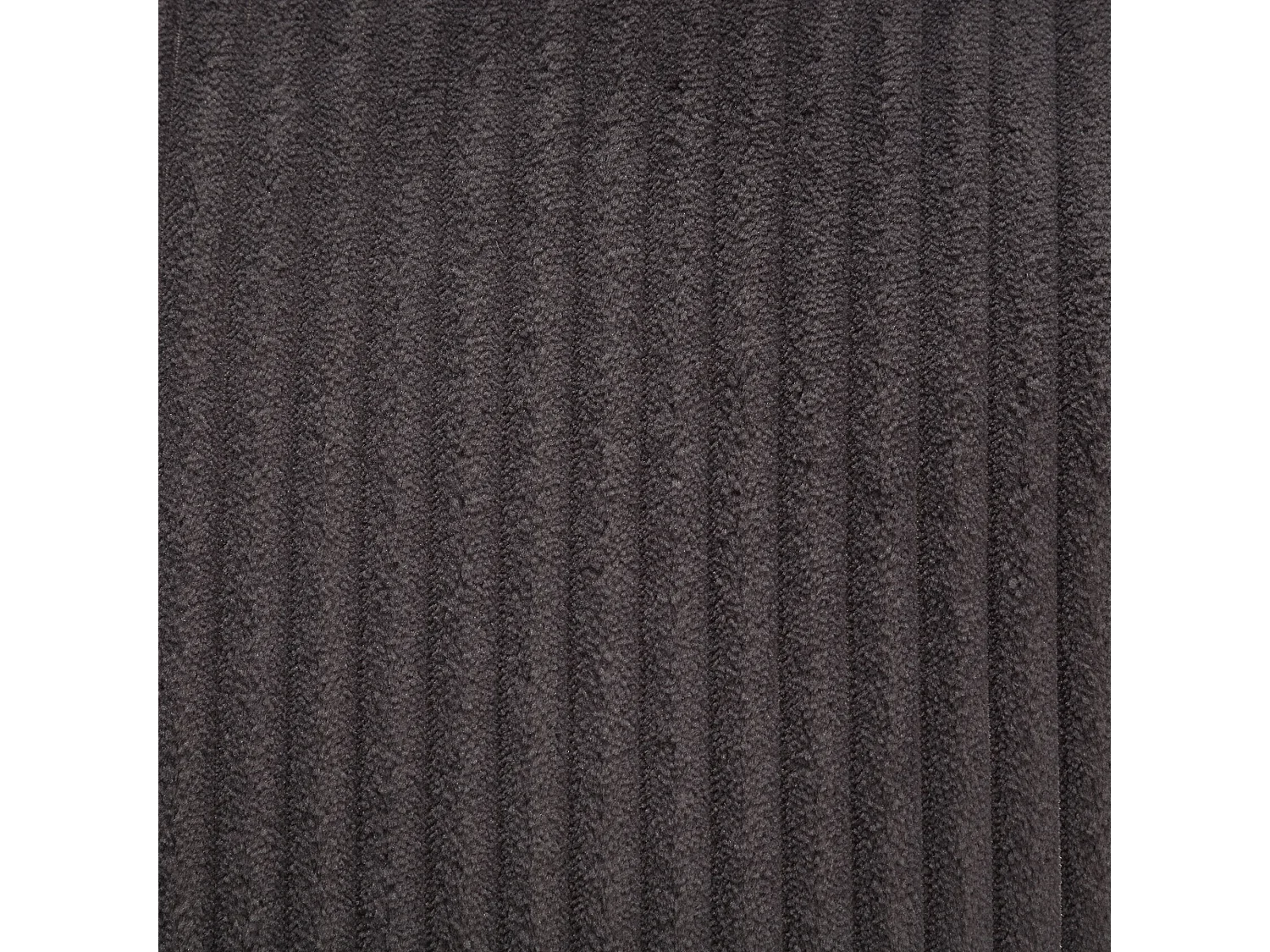 Canapé d'angle droit - Canapé avec coussins et assise coffre - poches latérales de rangement - gris foncé