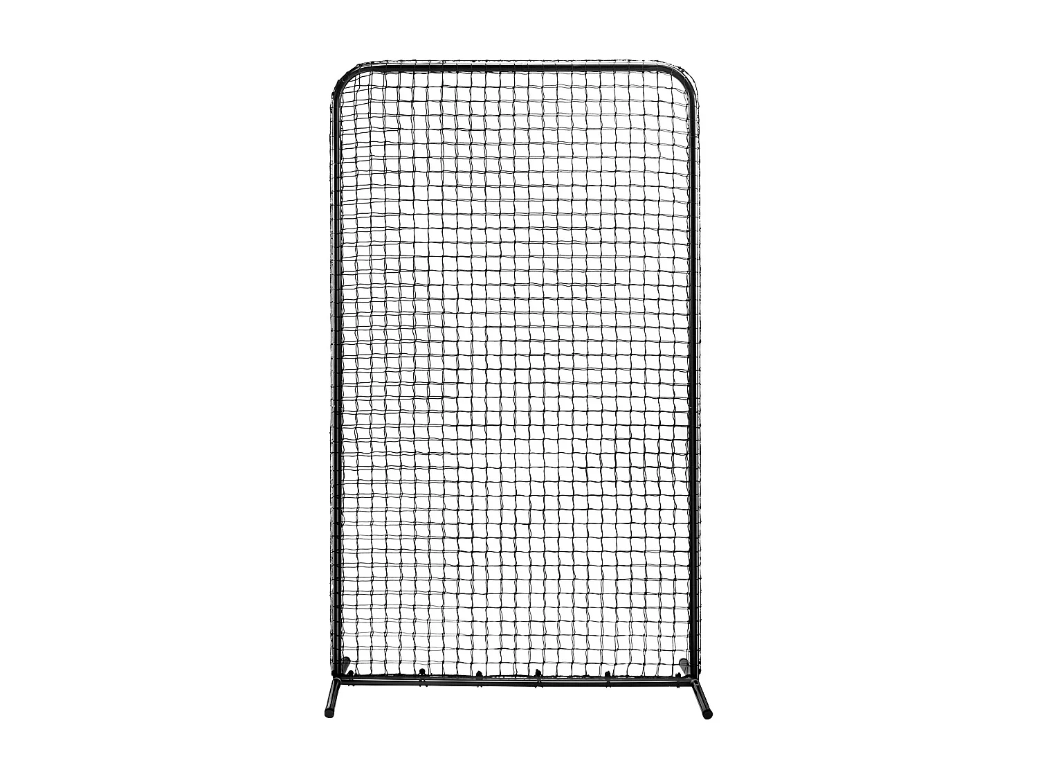 Filet de Baseball SucceBuy, 210 x 120cm, Filet de Frappeur Portable avec Sac de Transport et Piquets de Sol, Protection de Lancer Robuste
