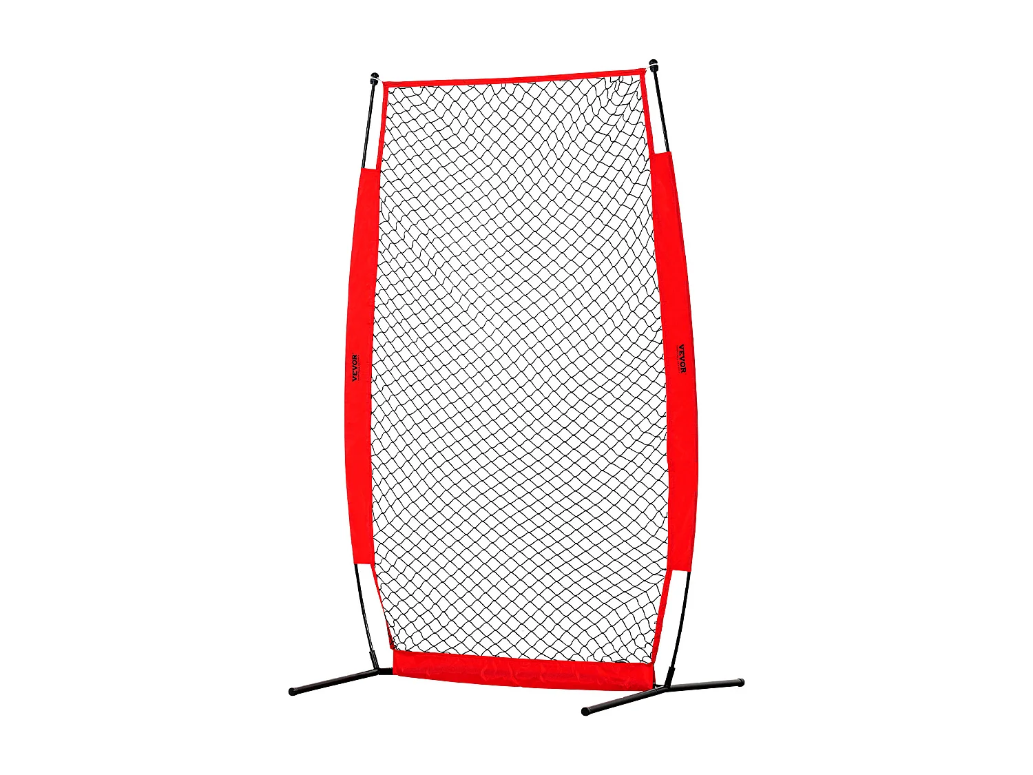 Filet de Baseball SucceBuy, 210 x 120cm, Filet de Frappeur Portable avec Sac de Transport et Piquets de Sol, Protection de Lancer pour Cage de Frappeur