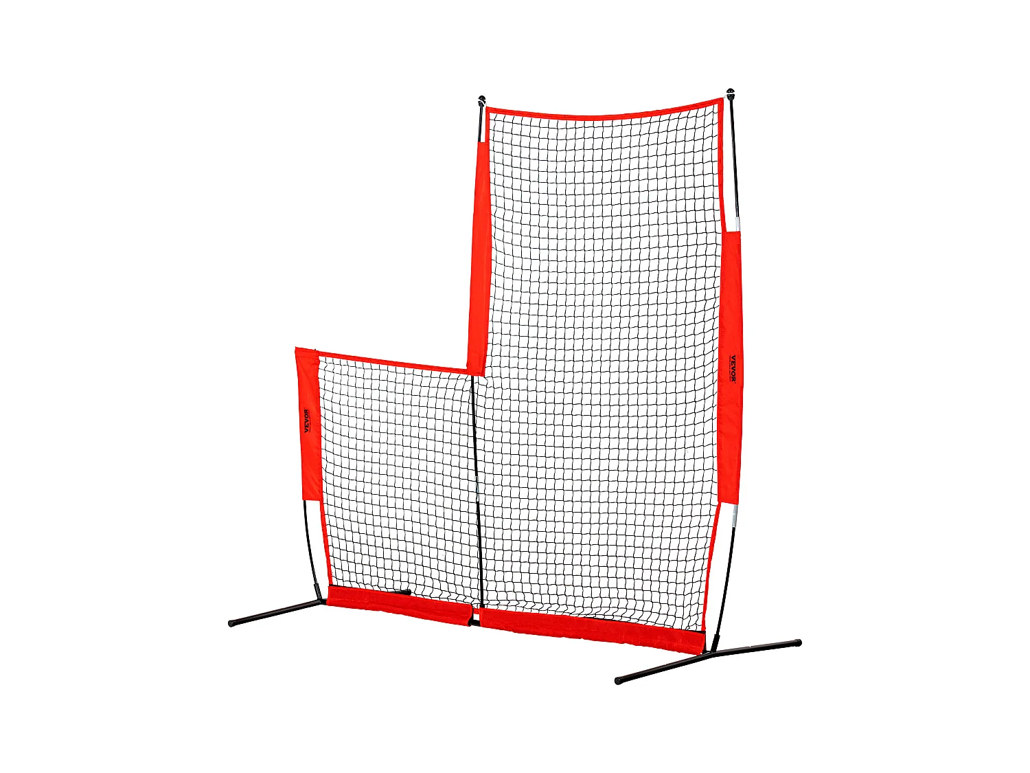 Filet de Baseball SucceBuy en Forme de L de 210 x 210cm pour Cage de Frappeurs, Écran de Softball
