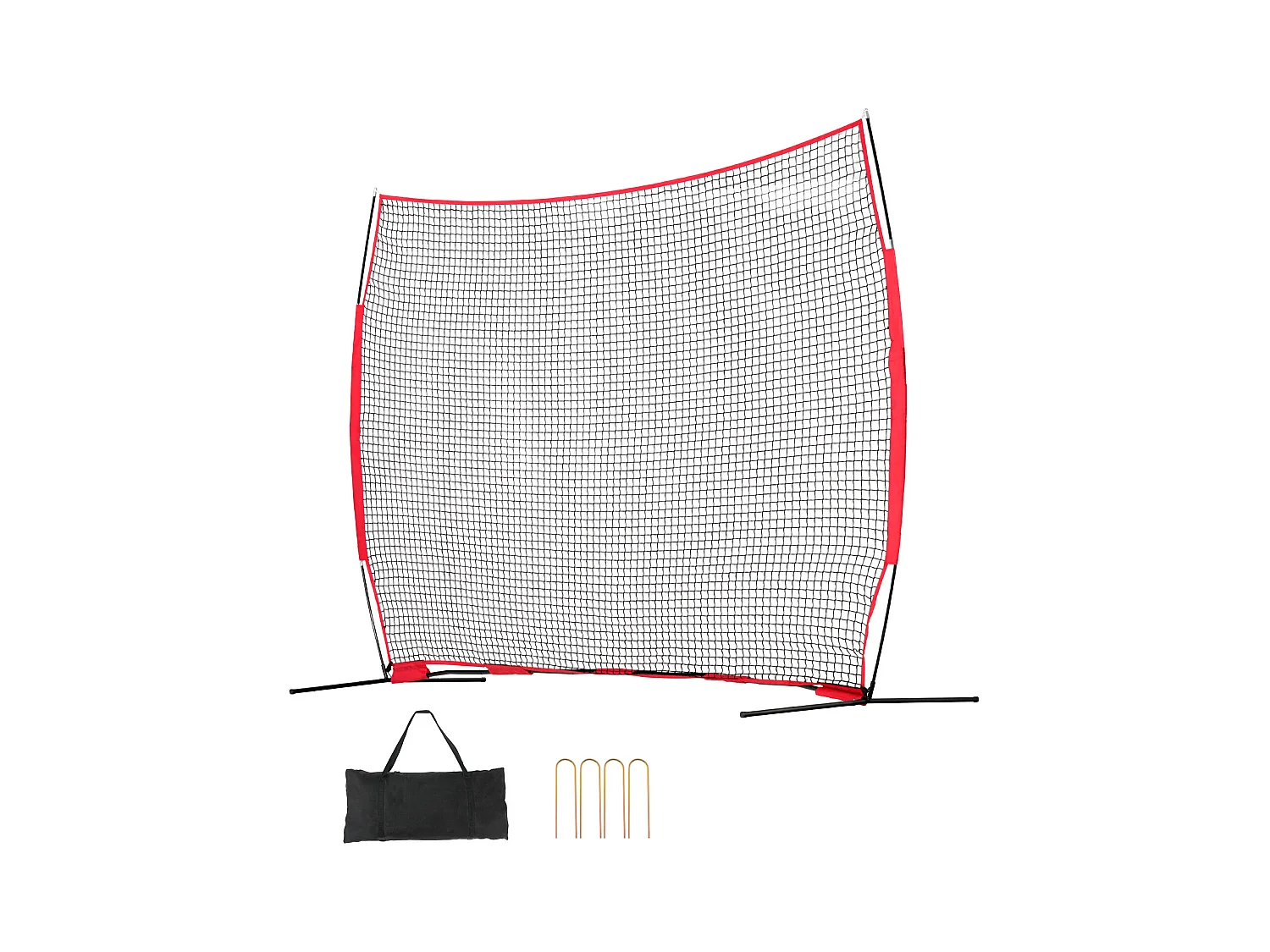 Filet de Protection Barricade SucceBuy, Filet d'Entraînement pour Softball, 360 x 270cm, Écran d'Entraînement pour Baseball, Softball, Football, Hockey