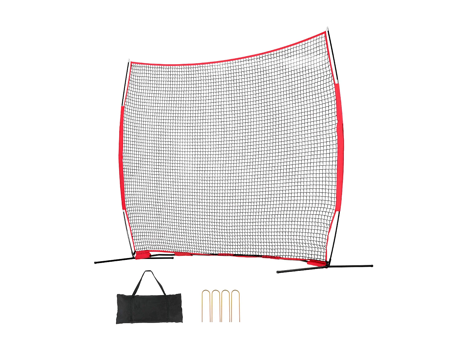 Filet de Protection Barricade SucceBuy, Filet d'Entraînement pour Softball, 360 x 270cm, Écran d'Entraînement pour Baseball, Softball, Football, Hockey