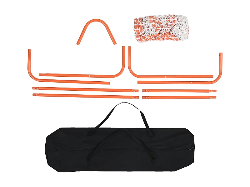 Lacrosse-Doelnet SucceBuy 10 x 10cm, Opvouwbaar Lacrossenet voor Kinderen met Draagtas, Duurzaam Trainingsnet voor de Achtertuin