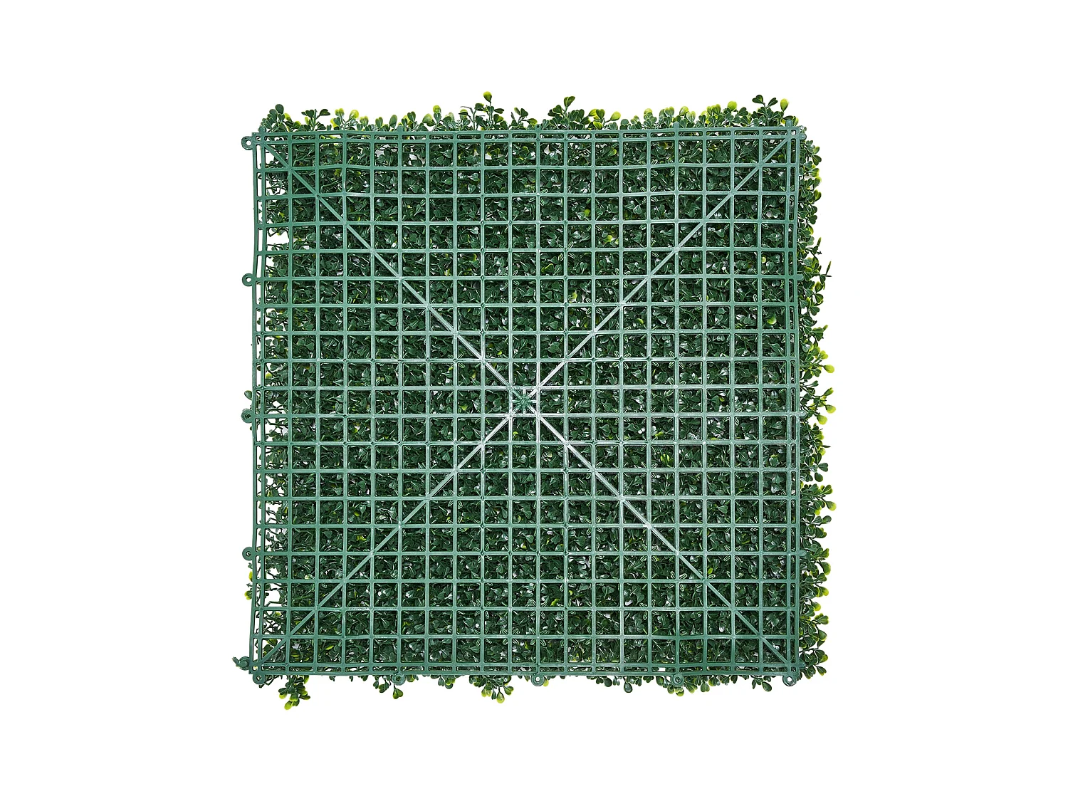 Panneaux Artificiels, SucceBuy Panneau Mural en Gazon Artificiel 300 × 150 cm, Milan Greenery pour plus d'Intimité et de Décoration