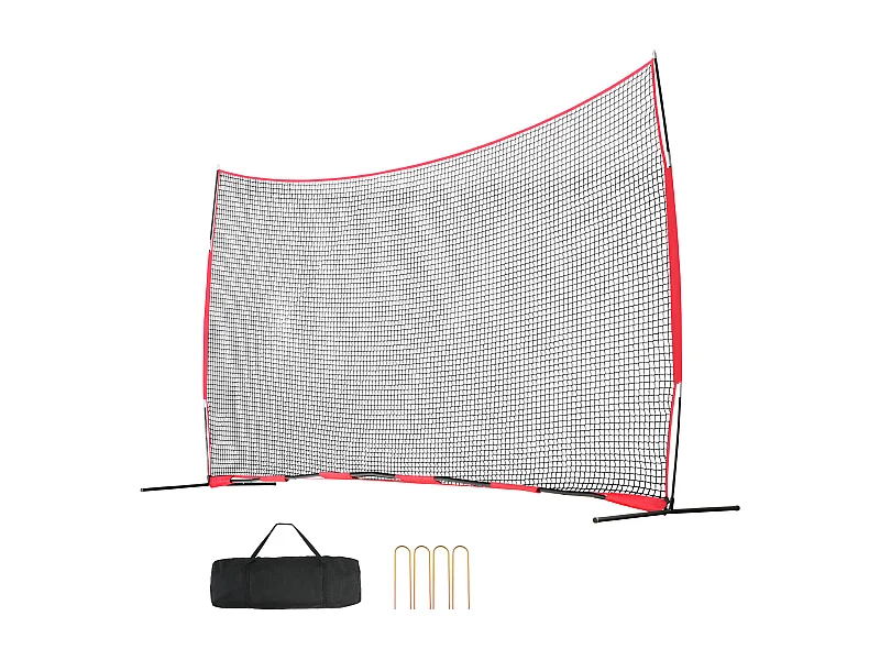 Filet de Protection SucceBuy, 51 x 25cm, Filet de Protection pour le Sport, Équipement d'Entraînement Portable avec Sac de Transport, Écran de Protection