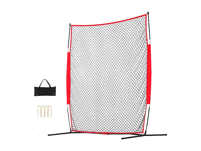 Red de Protección SucceBuy, Red de Entrenamiento para Sóftbol, Barrera Deportiva, 18 x 18cm para el Entrenamiento