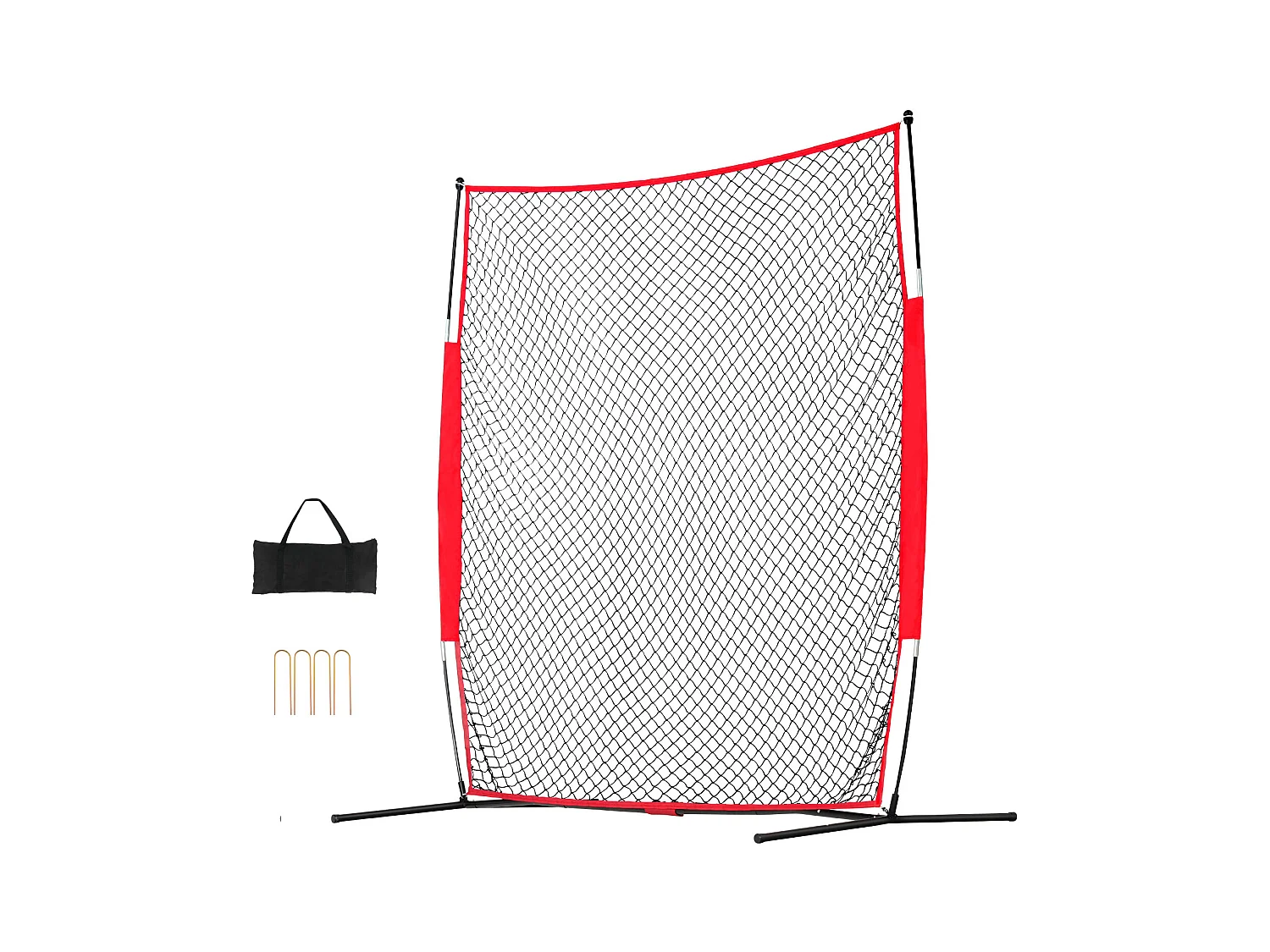 Sieć Ochronna SucceBuy, Sieć Treningowa do Softballu, Bariera Sportowa, 18 x 18cm do Treningu