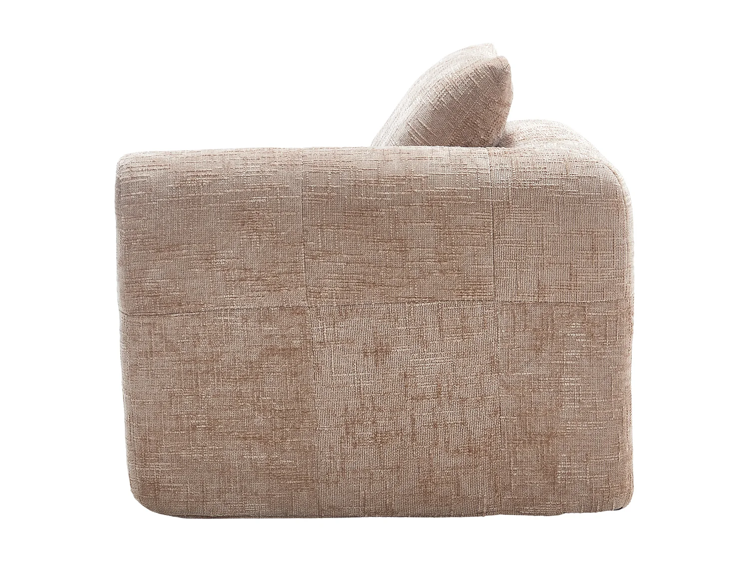 Divano 1 posto piede - Divano dritto con cuscini e tasche portaoggetti - motivo neve