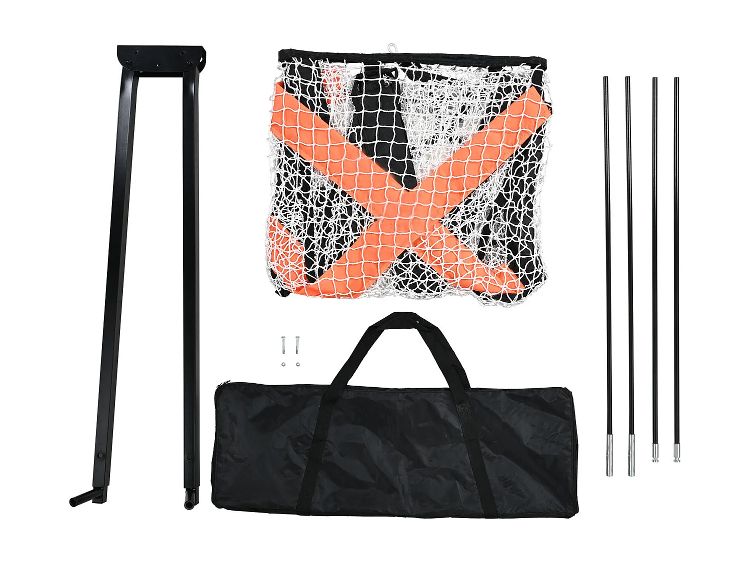 Filet de But de Crosse Sac SucceBuy 15 x 15cm per il Trasporto dell'Attrezzatura Portatile per l'Allenamento in Giardino