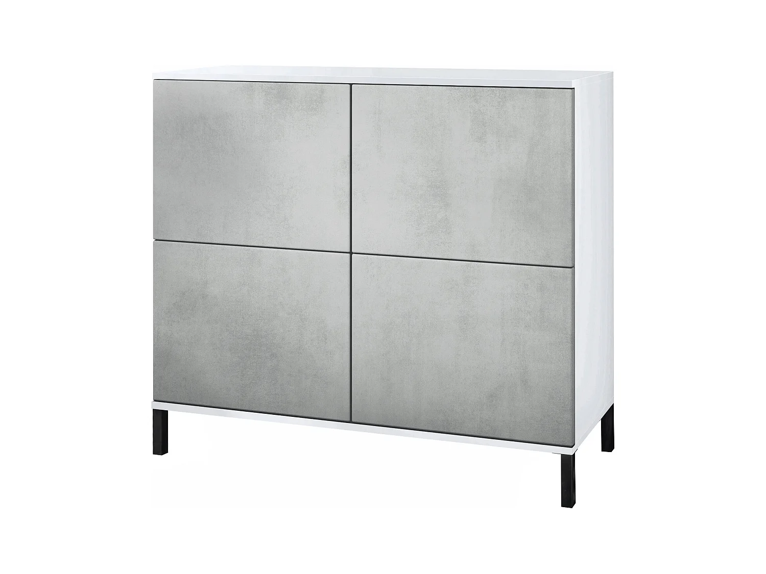 KOMMODE Rova Beton Oxid Optik