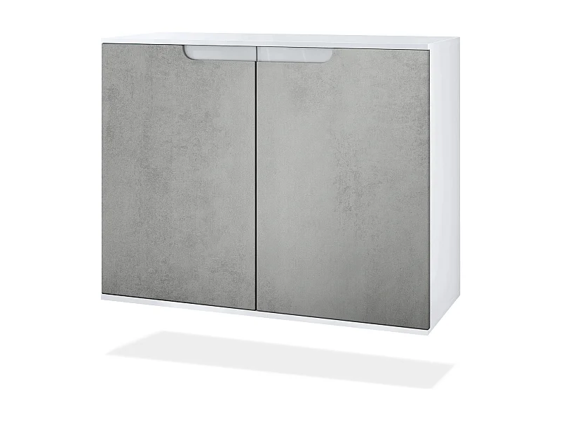 KOMMODE Sylt Beton Oxid Optik