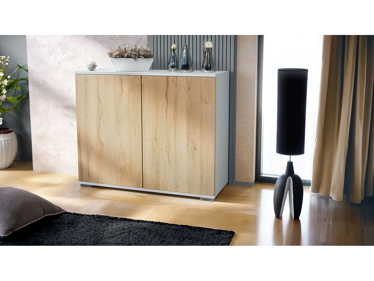 KOMMODE Skadu Eiche Natur