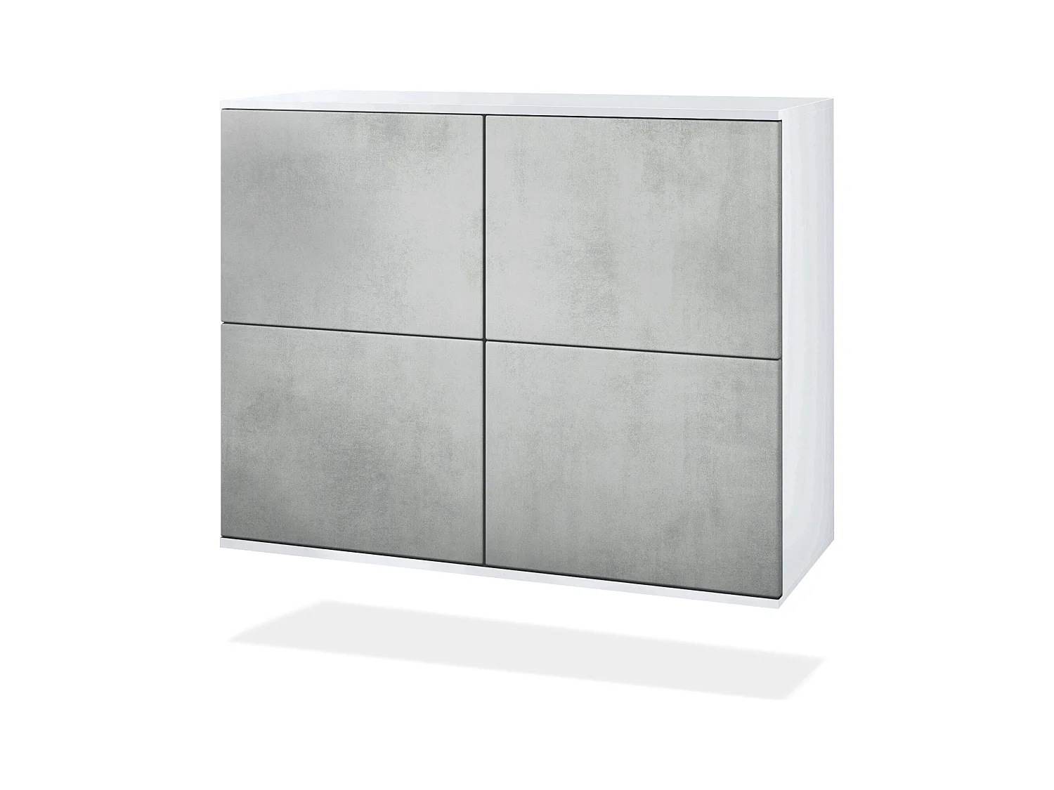 KOMMODE Rova Beton Oxid Optik