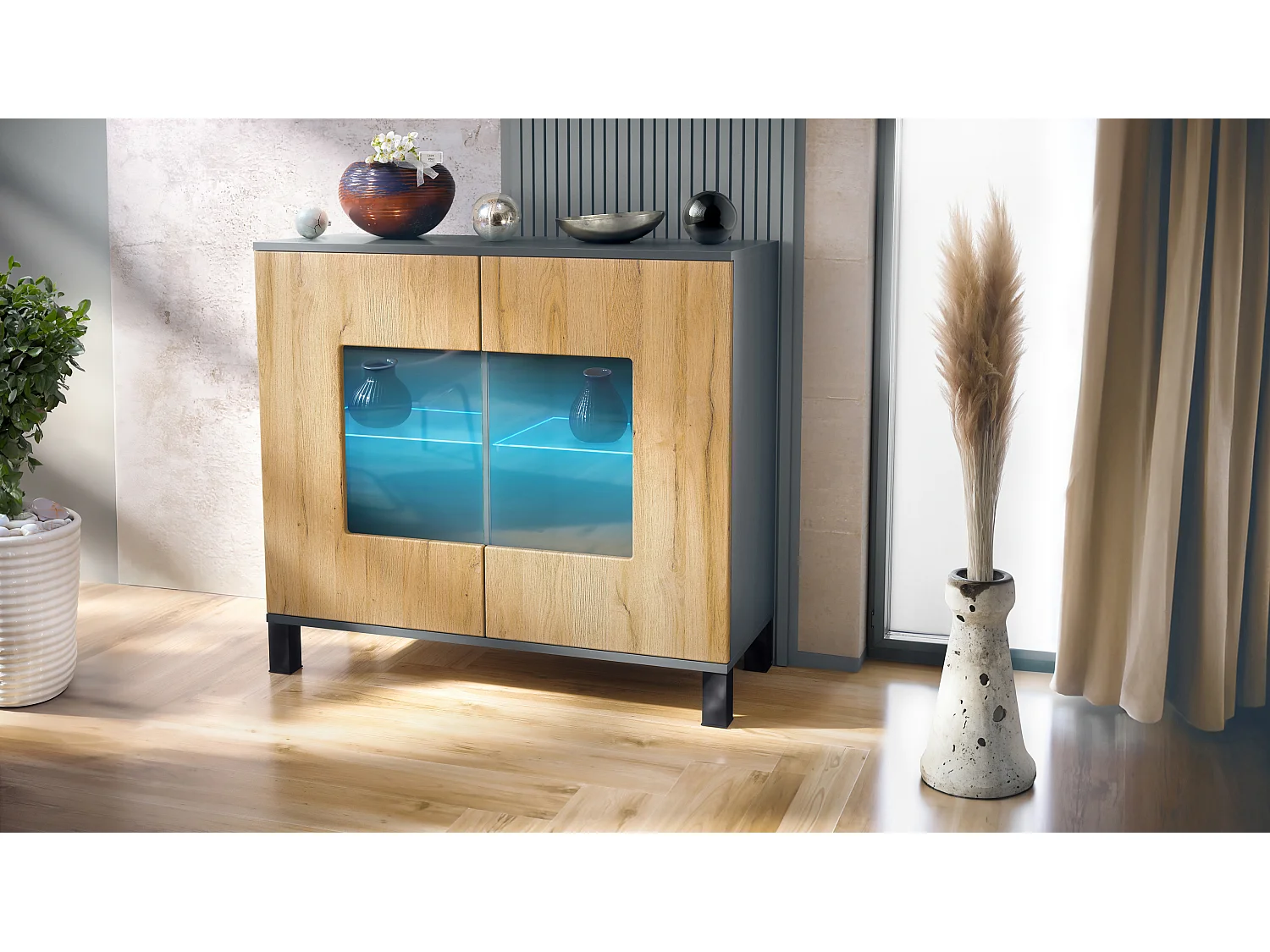 KOMMODE Grömitz Eiche Natur