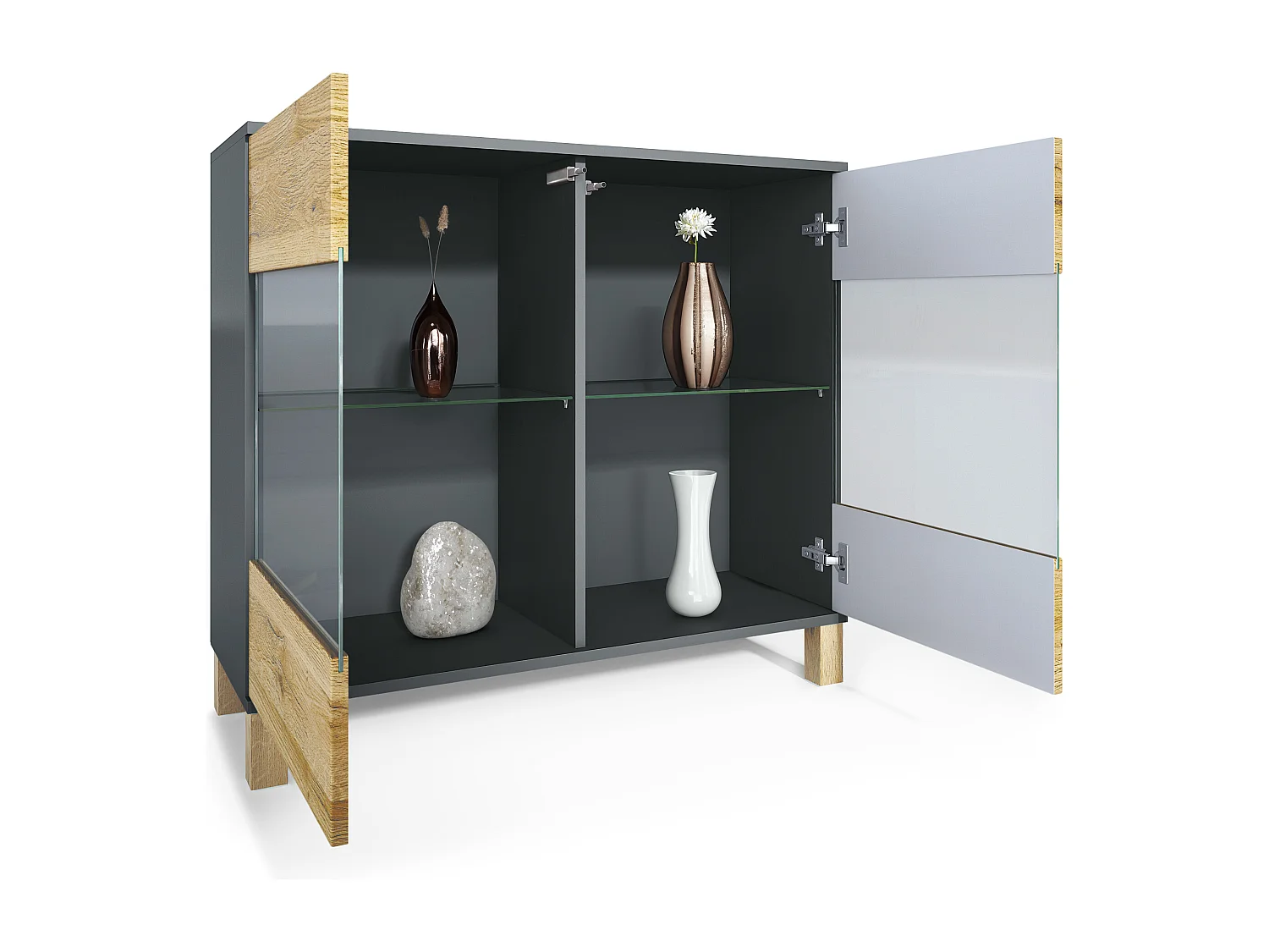 KOMMODE Bari Eiche Natur