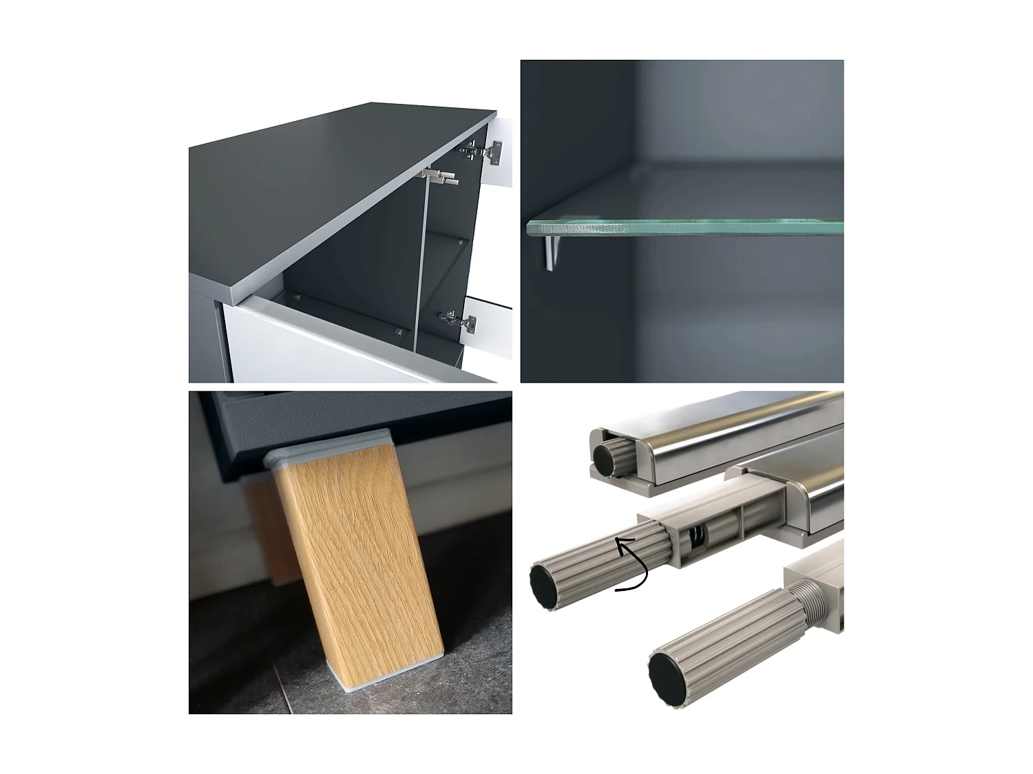 KOMMODE Bari Eiche Natur