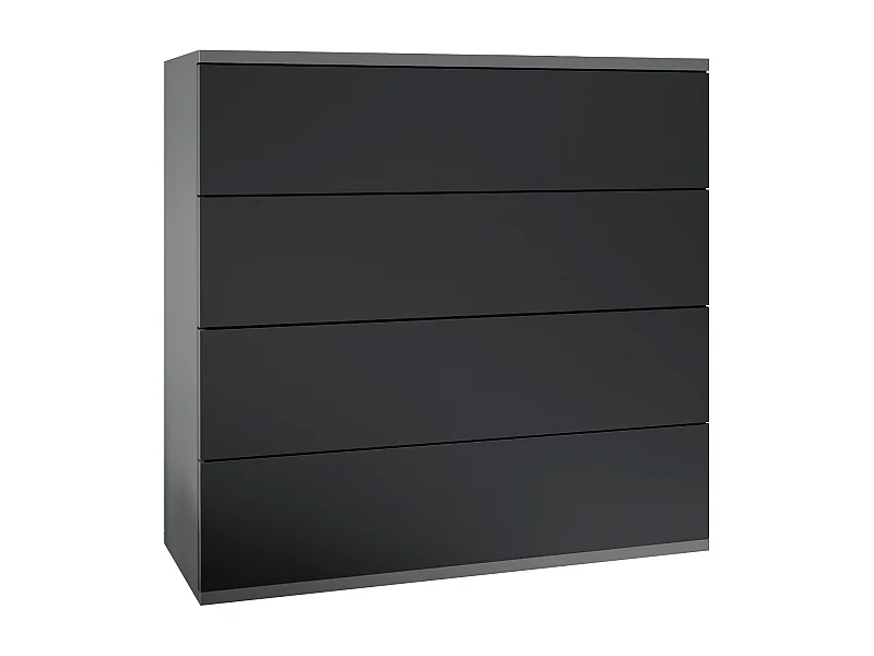 KOMMODE Pavos Schwarz matt