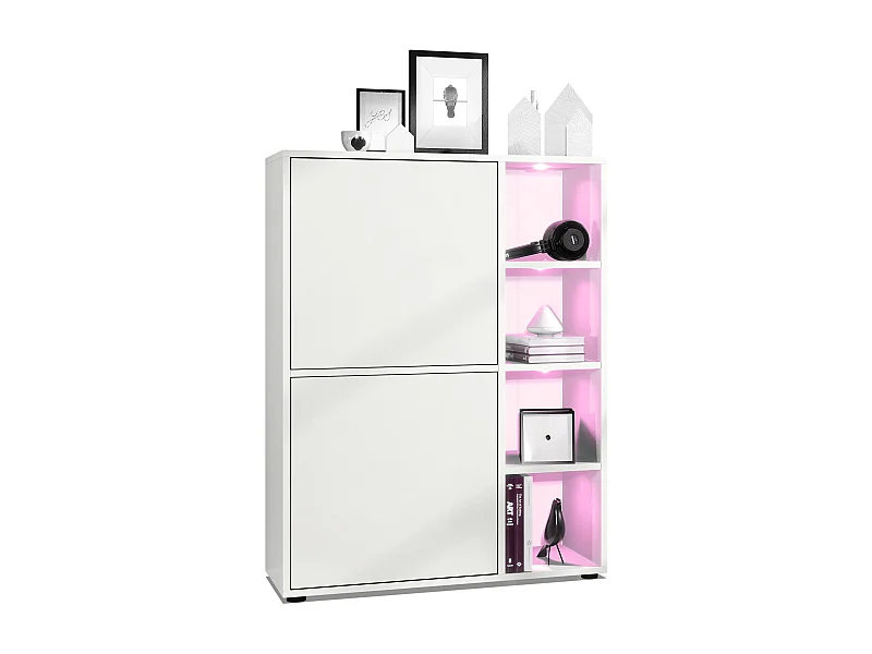 HIGHBOARD Cuba Türen in Weiß matt