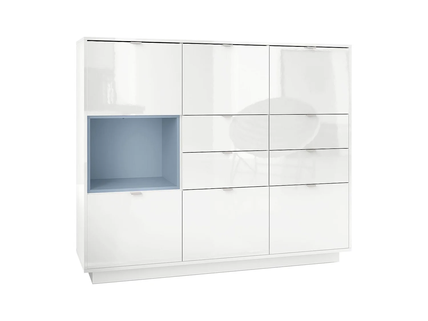HIGHBOARD Metro Einsatz in Denim matt