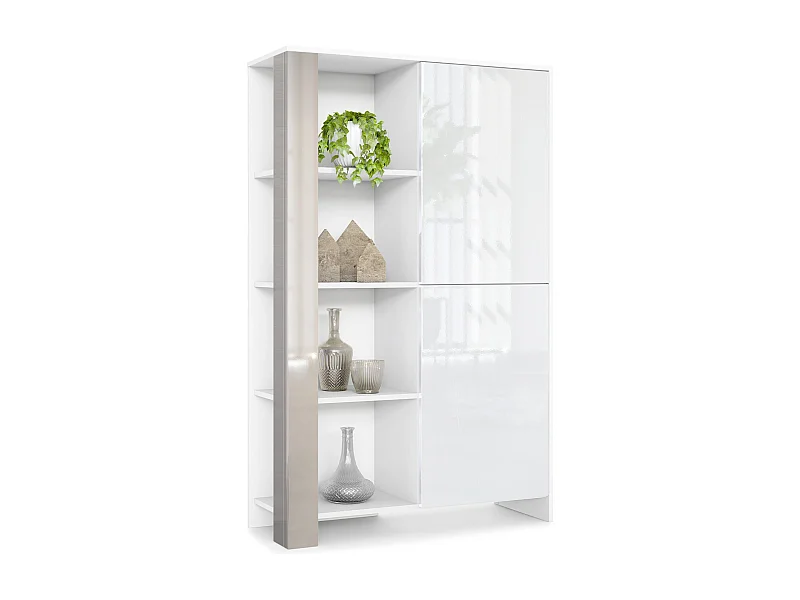 HIGHBOARD Canto Sandgrau Hochglanz