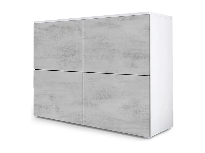 KOMMODE Rova Beton Oxid Optik / Beton Oxid Optik