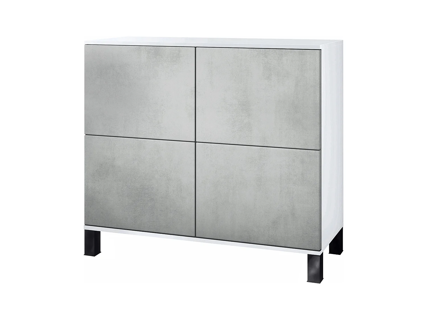 KOMMODE Rova Beton Oxid Optik