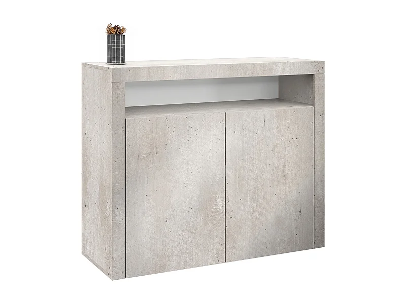 KOMMODE Denver Beton Oxid Optik