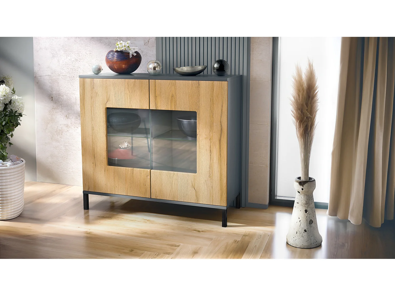 KOMMODE Grömitz Eiche Natur