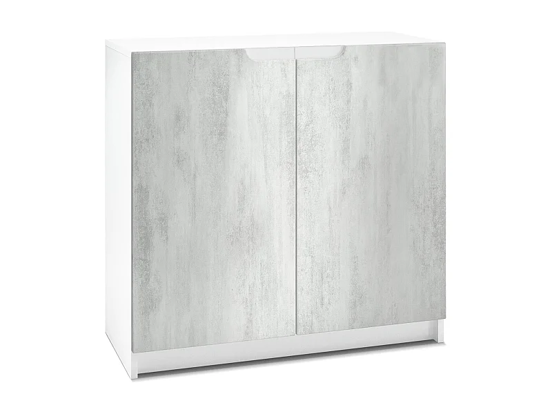 KOMMODE Logan Fronten in Beton Oxid Optik