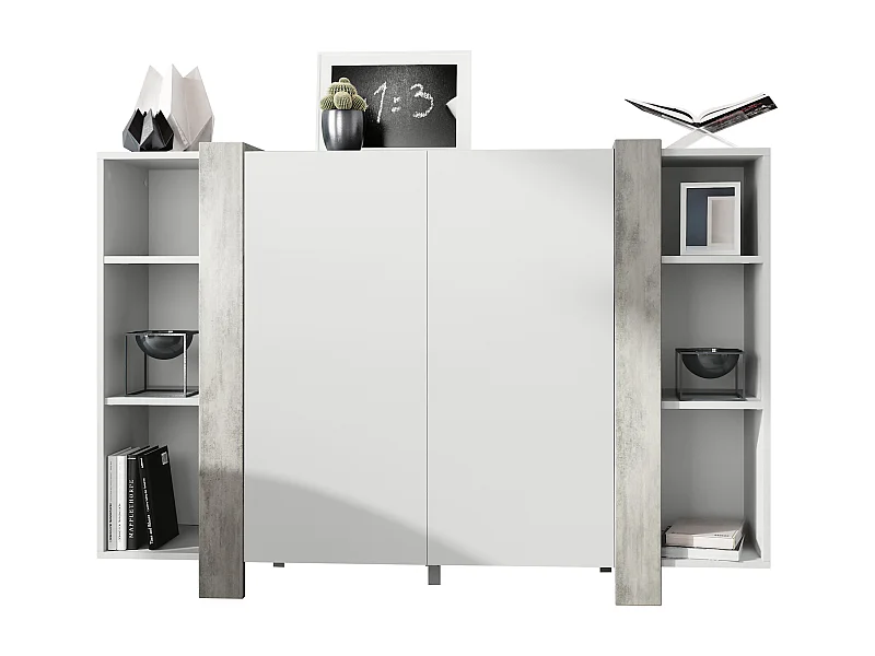 HIGHBOARD Ida Blenden in Beton Oxid Optik