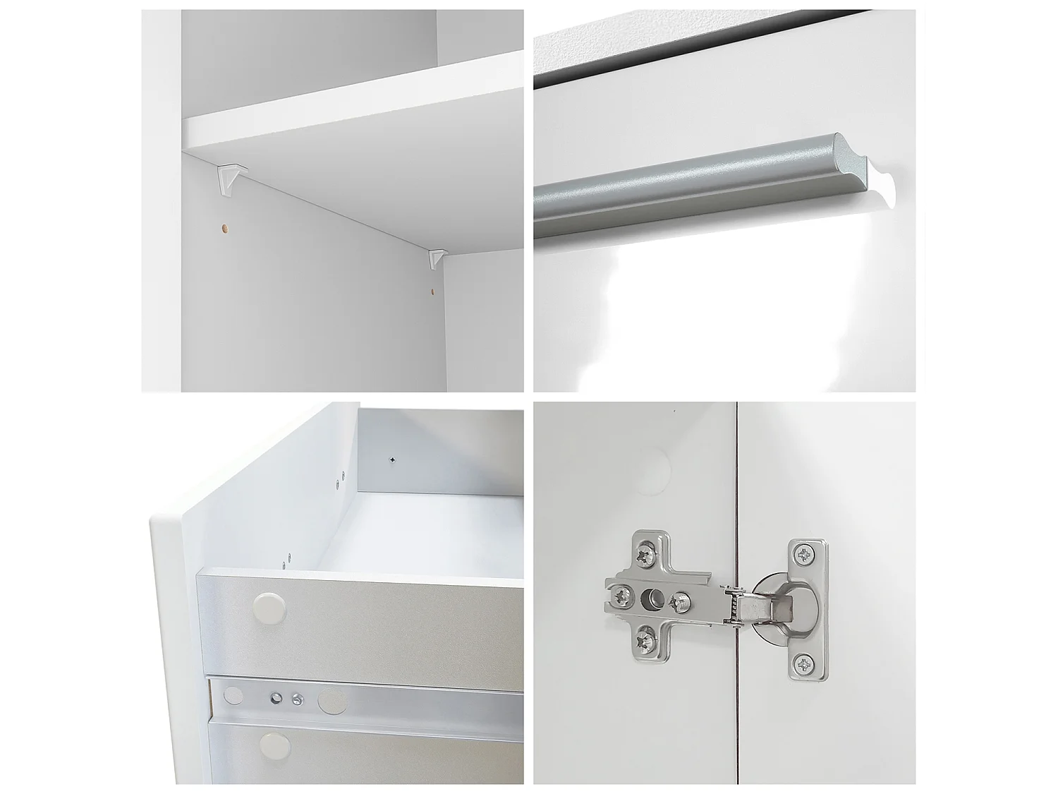 HIGHBOARD Aron Fronten in Schwarz Hochglanz