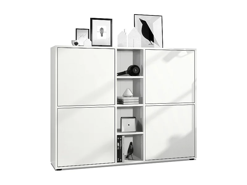 HIGHBOARD Cuba Türen in Weiß matt