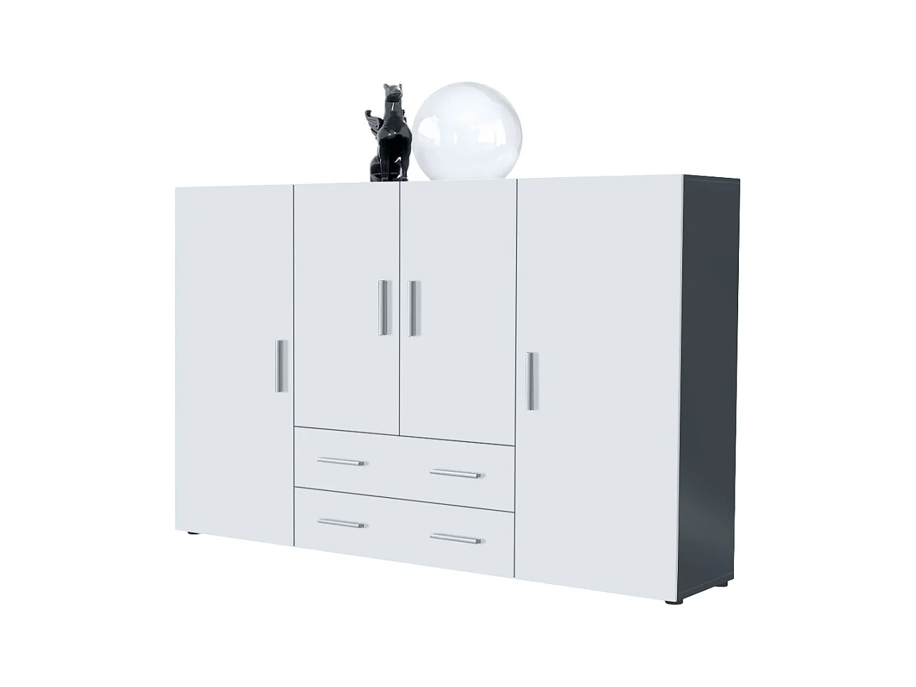 HIGHBOARD Nora Türen in Weiß matt